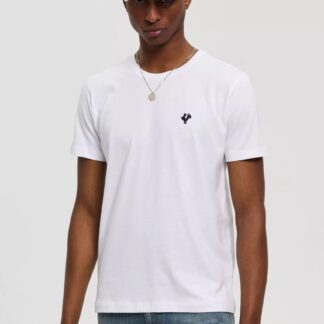 Vincent : T-Shirt avec Logo du Coq Brodé